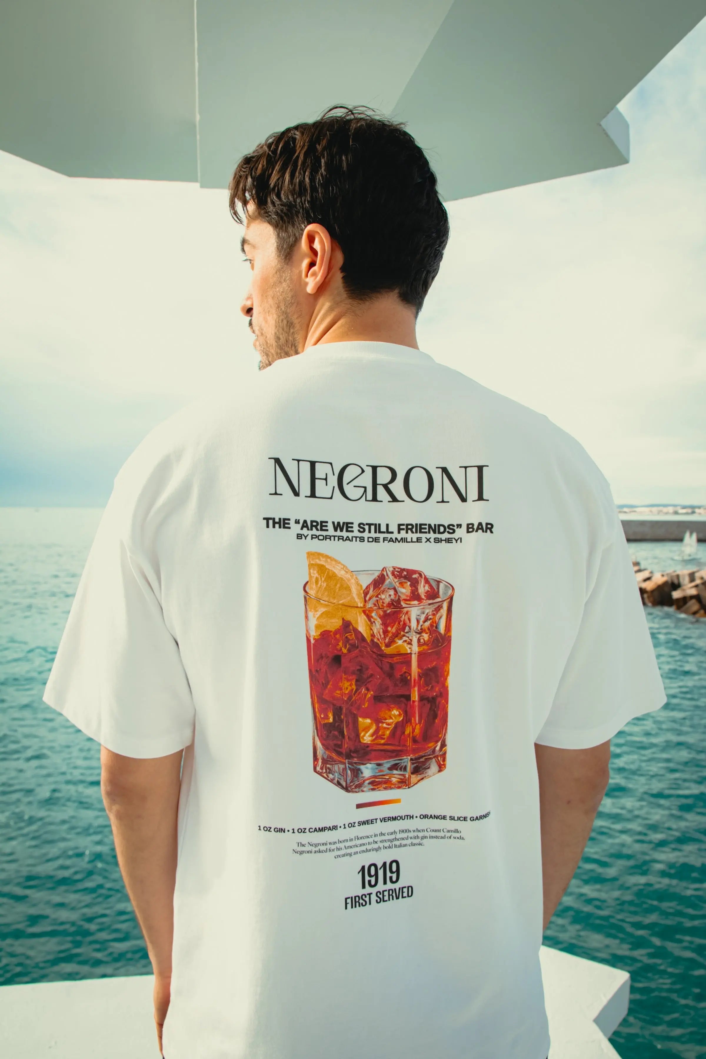 Portraits de Famille Liquid The Tee Negroni Model 1