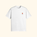 Portraits de Famille Liquid The Tee Negroni Off White Heavy Cotton Front
