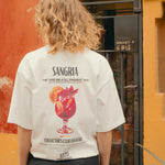 Portraits de Famille Liquid The Tee Sangria Model 1