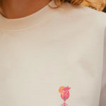 Portraits de Famille Liquid The Tee Sangria Model 2