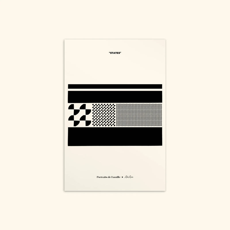 Portraits de Famille States The Postcard Anon Matte Paper Front