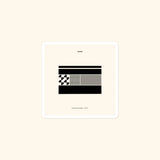 Portraits de Famille States The Sticker Anon 3x3 High Opacity Durable Front