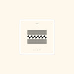 Portraits de Famille States The Sticker Legal Alien 3x3 High Opacity Durable Front