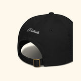 Portraits de Famille The Cap CHIC Midnight Black Organic Cotton Side