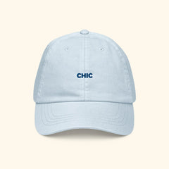 Portraits de Famille The Cap CHIC Pastel Blue Organic Cotton Front