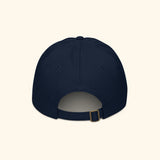 Portraits de Famille The Cap Question Pacific Blue Organic Cotton Back