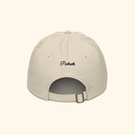 Portraits de Famille The Cap Slogan Gentle Beige Organic Cotton Back