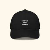 Portraits de Famille The Cap Slogan Midnight Black Organic Cotton Front