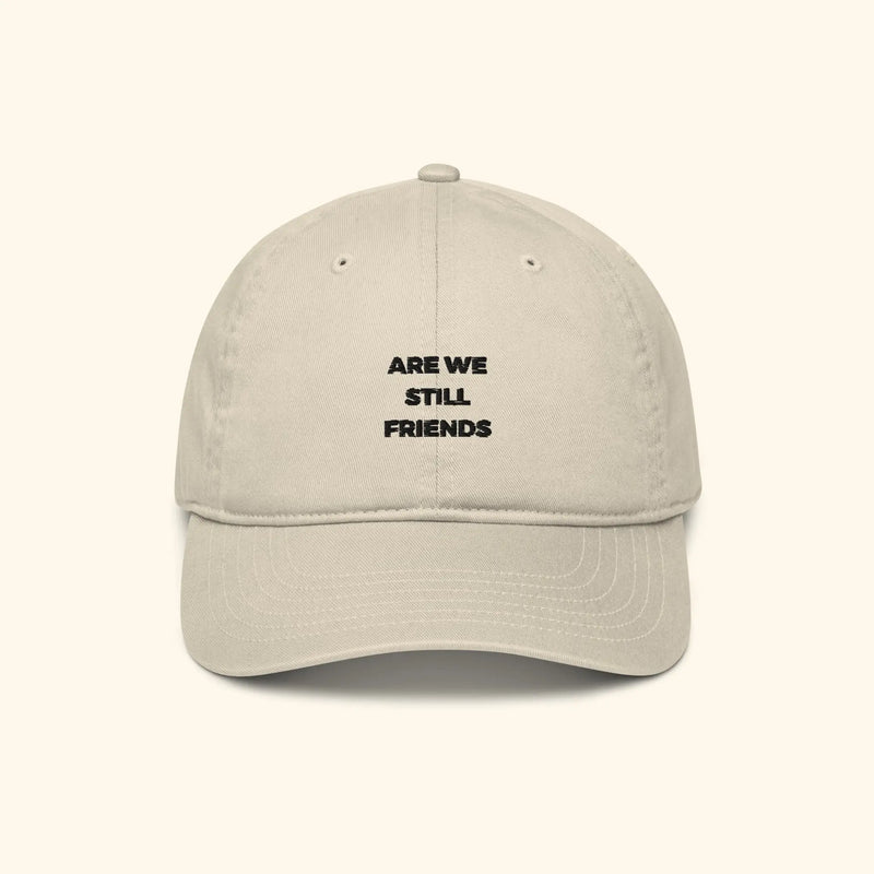 Portraits de Famille The Essentials The Cap Question Gentle Beige Organic Cotton Front