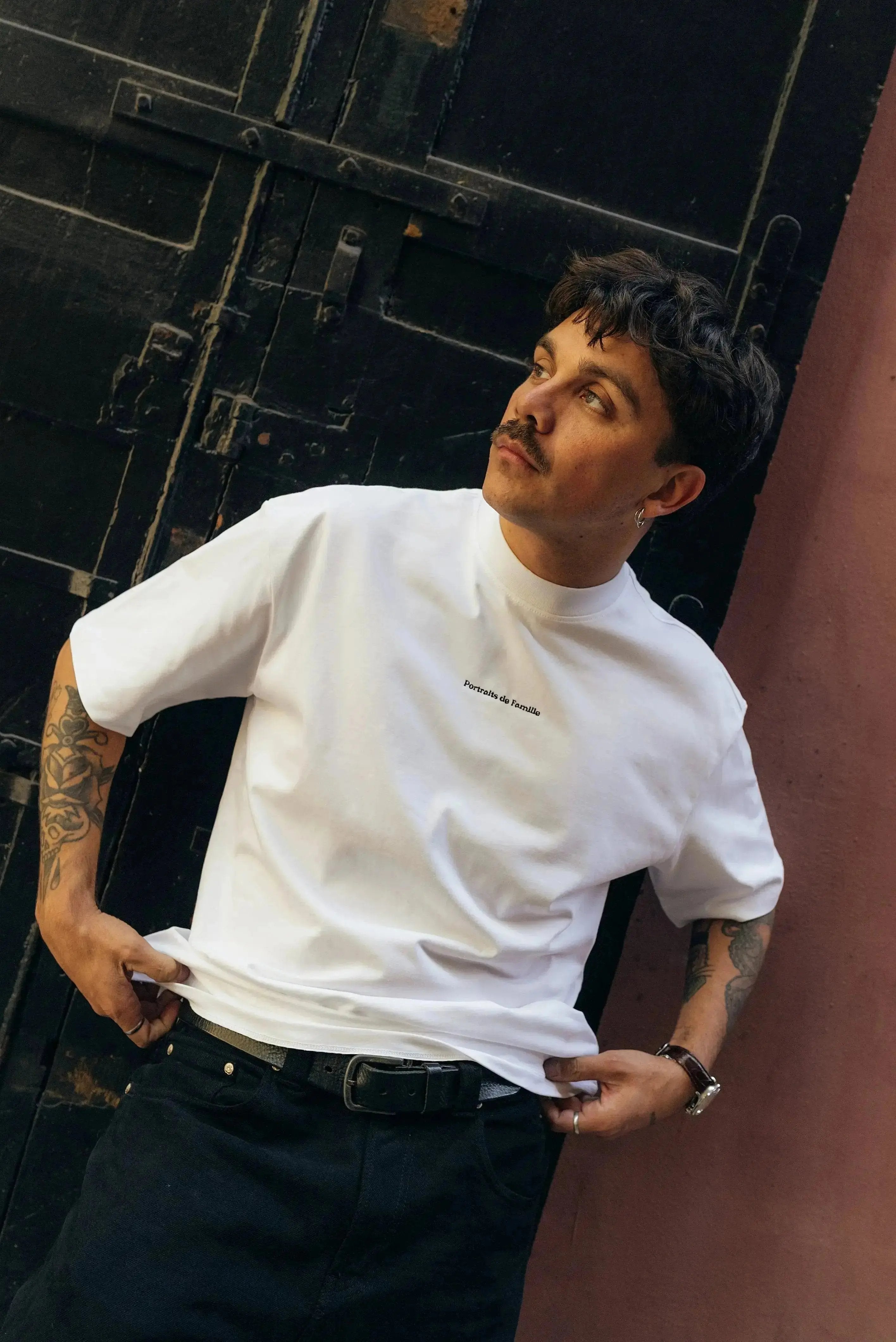 Portraits de Famille The Essentials The Tee Logo Embroidered Model 8