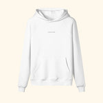 Portraits de Famille The Essentials The Hoodie Logo Embroidered Off White Heavy Cotton Front