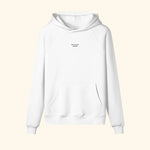Portraits de Famille The Essentials The Hoodie Pass Embroidered Off White Heavy Cotton Front