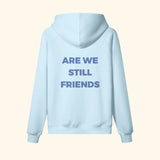 Portraits de Famille The Essentials The Hoodie Question Embroidered Azure Whisper Heavy Cotton Back
