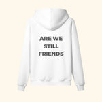 Portraits de Famille The Essentials The Hoodie Question Embroidered Off White Heavy Cotton Back