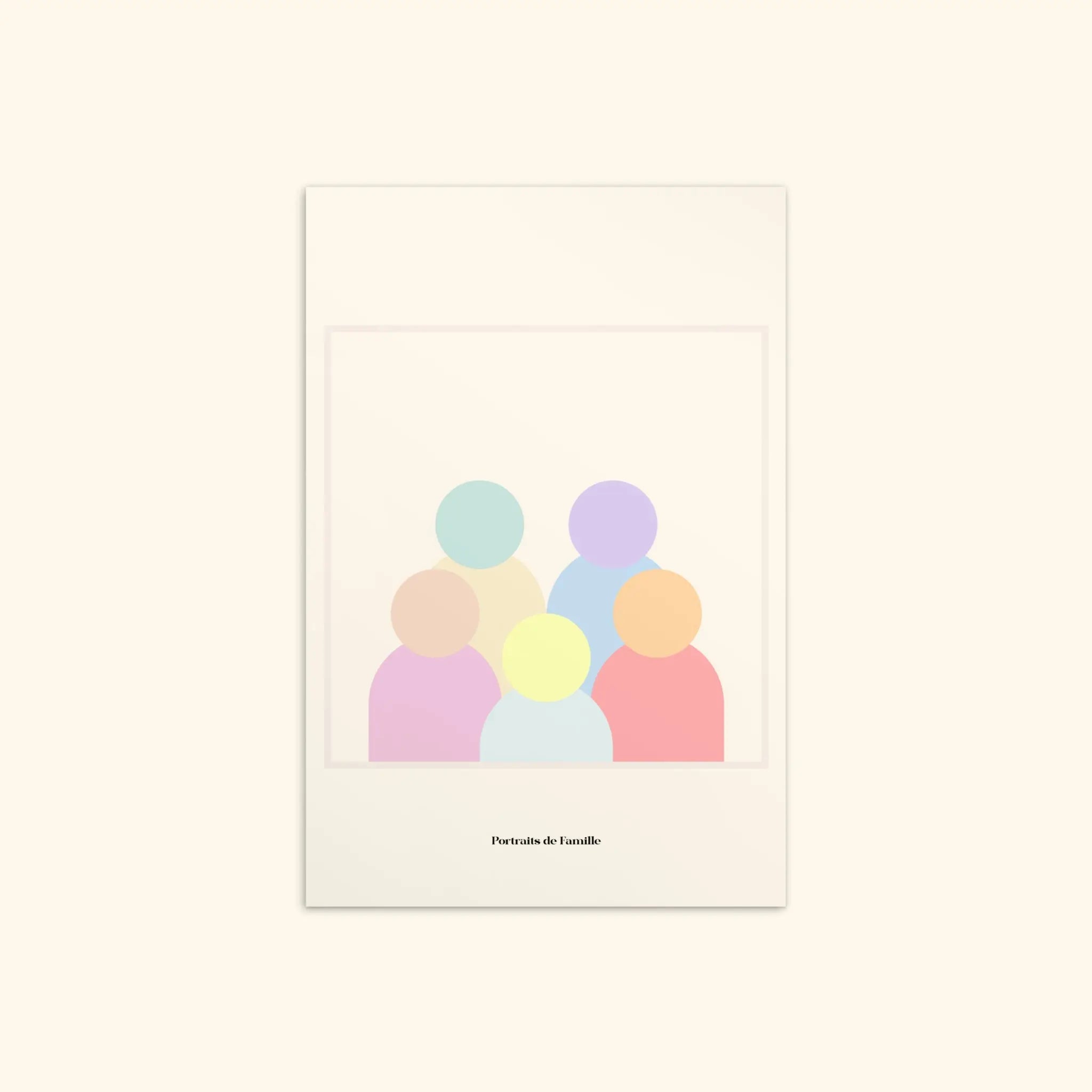 Portraits de Famille The Essentials The Postcard Portraits de Famille Matte Paper Front
