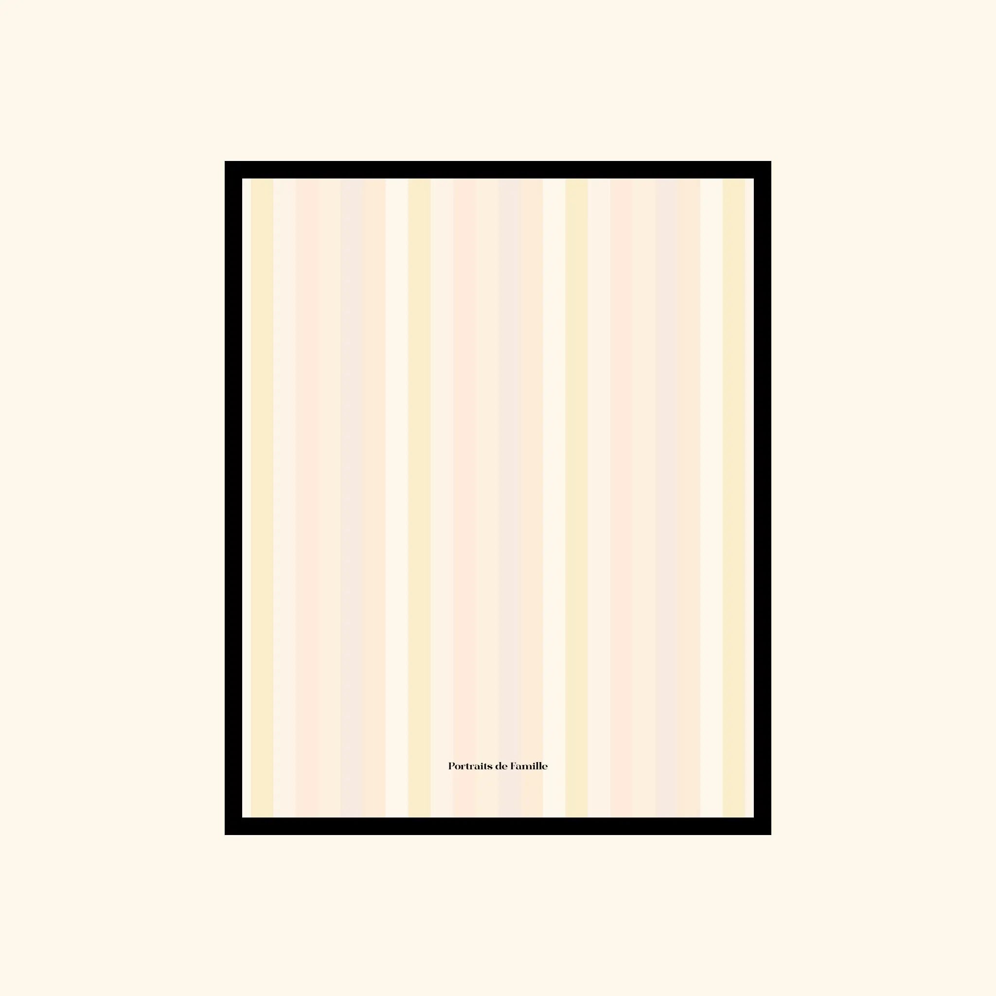 Portraits de Famille The Essentials The Print Palette High Quality Unframed Giclee Paper Type Hahnemuehle Pearl Paper