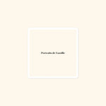 Portraits de Famille The Essentials The Sticker Logo 3x3 High Opacity Durable Front