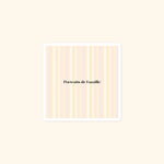 Portraits de Famille The Essentials The Sticker Logo Palette 3x3 High Opacity Durable Front