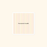 Portraits de Famille The Essentials The Sticker Logo Palette 3x3 High Opacity Durable Front