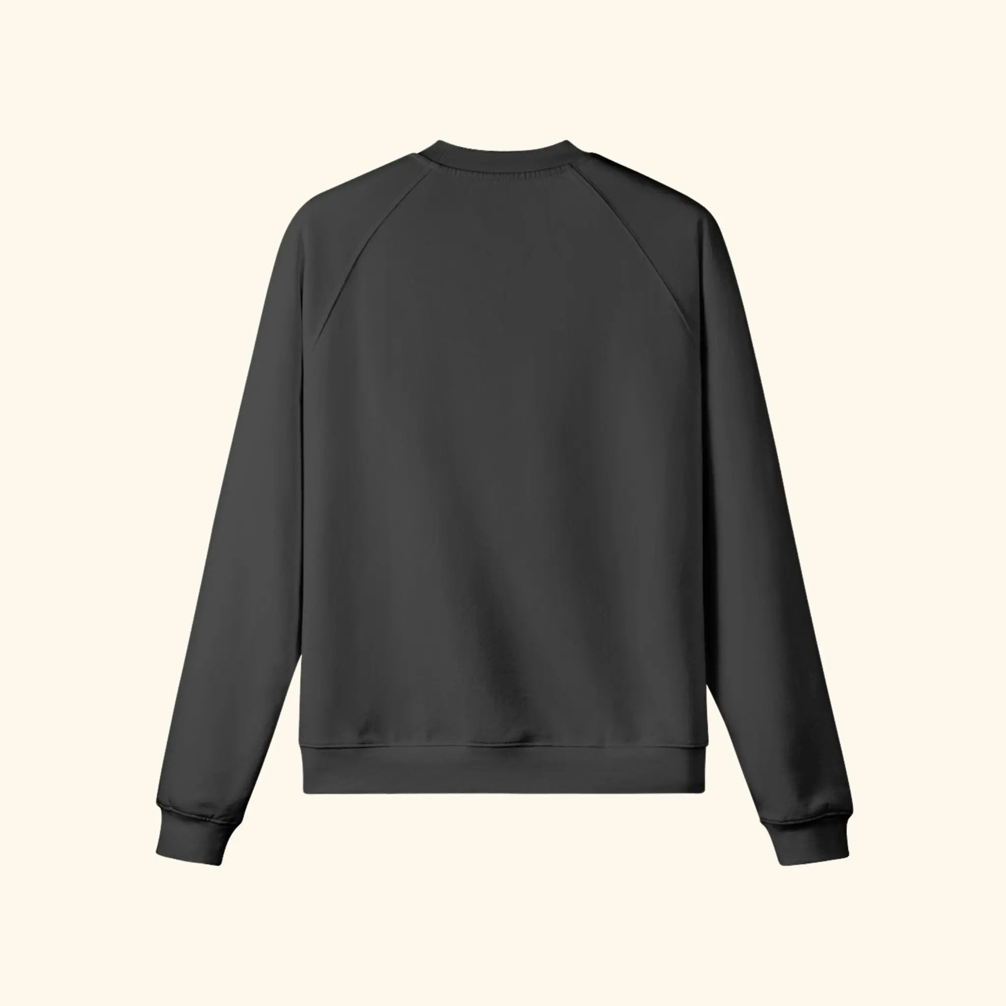 Portraits de Famille The Essentials The Sweatshirt Logo Embroidered Off White Heavy Cotton Back