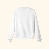 Portraits de Famille The Essentials The Sweatshirt Logo Embroidered Off White Heavy Cotton Back