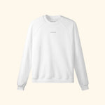 Portraits de Famille The Essentials The Sweatshirt Logo Off White Heavy Cotton Front