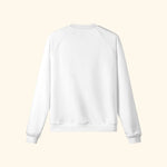 Portraits de Famille The Essentials The Sweatshirt Pass Embroidered Off White Heavy Cotton Back