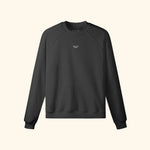 Portraits de Famille The Essentials The Sweatshirt Pass Midnight Black Heavy Cotton Front