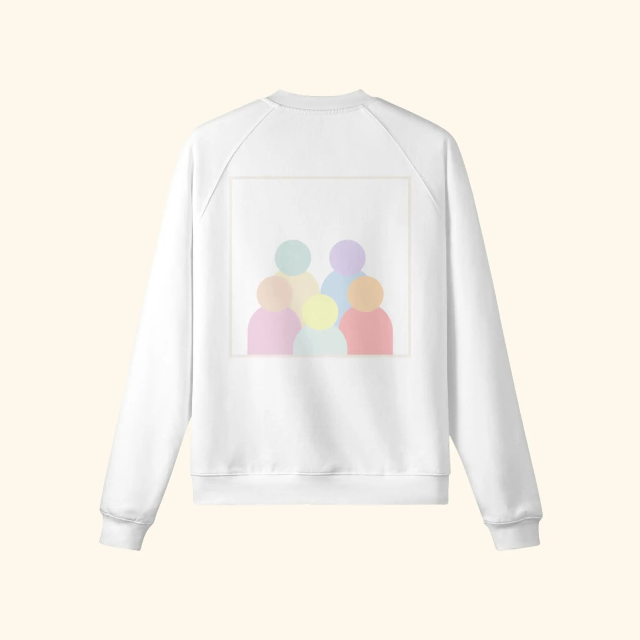 Portraits de Famille The Essentials The Sweatshirt Pass Off White Heavy Cotton Back