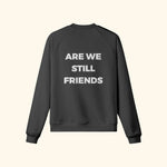 Portraits de Famille The Essentials The Sweatshirt Question Embroidered Midnight Black Heavy Cotton Back