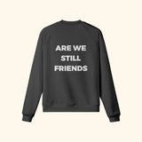 Portraits de Famille The Essentials The Sweatshirt Question Embroidered Midnight Black Heavy Cotton Back