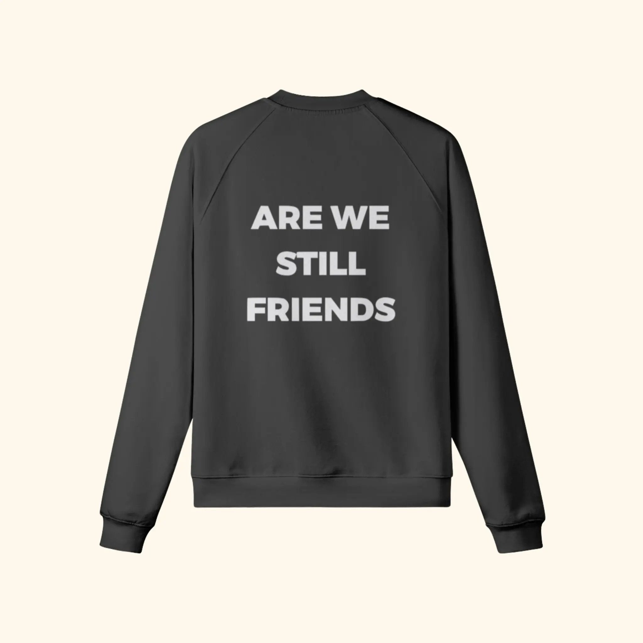 Portraits de Famille The Essentials The Sweatshirt Question Embroidered Midnight Black Heavy Cotton Back