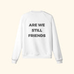 Portraits de Famille The Essentials The Sweatshirt Question Embroidered Off White Heavy Cotton Back