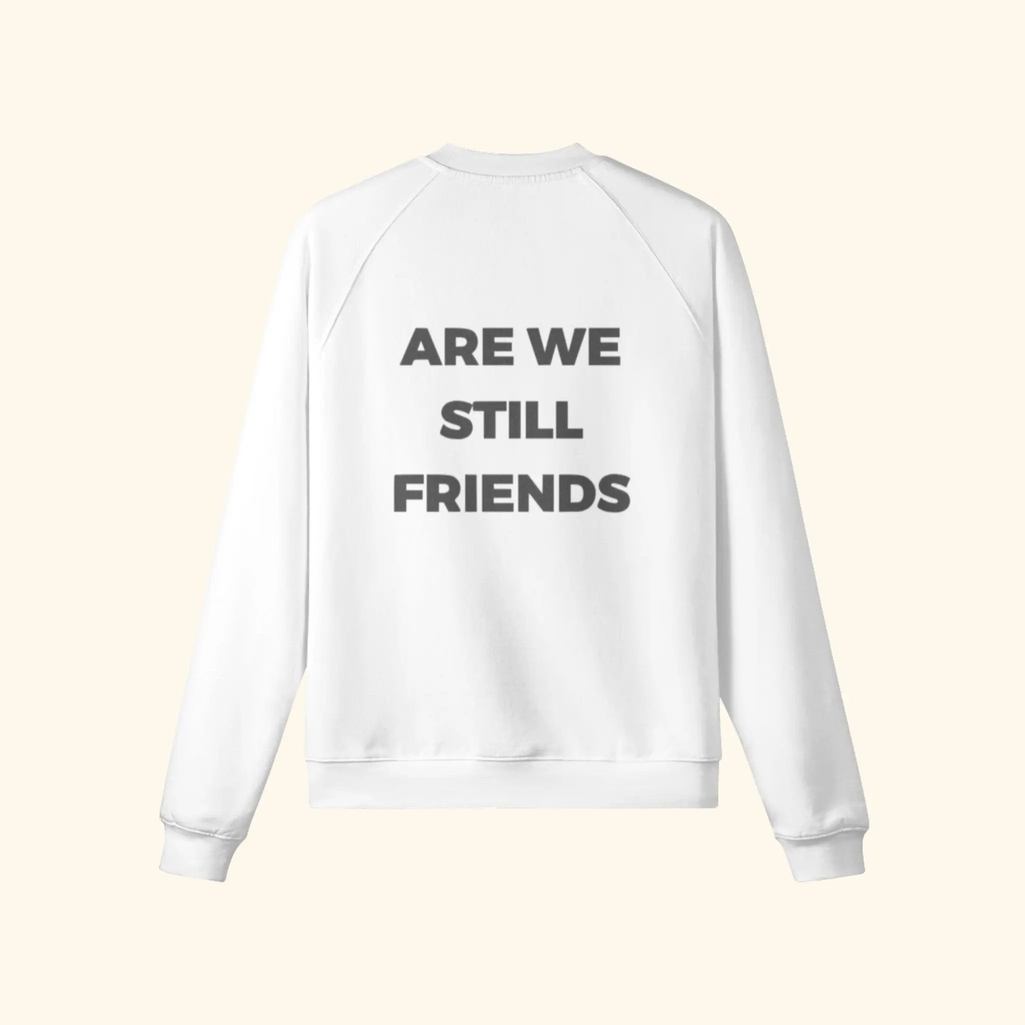 Portraits de Famille The Essentials The Sweatshirt Question Embroidered Off White Heavy Cotton Back