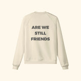 Portraits de Famille The Essentials The Sweatshirt Question Embroidered Pastel Beige Heavy Cotton Back