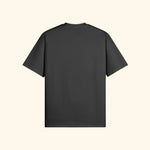 Portraits de Famille The Essentials The Tee Logo Embroidered Midnight Black Heavy Cotton Back