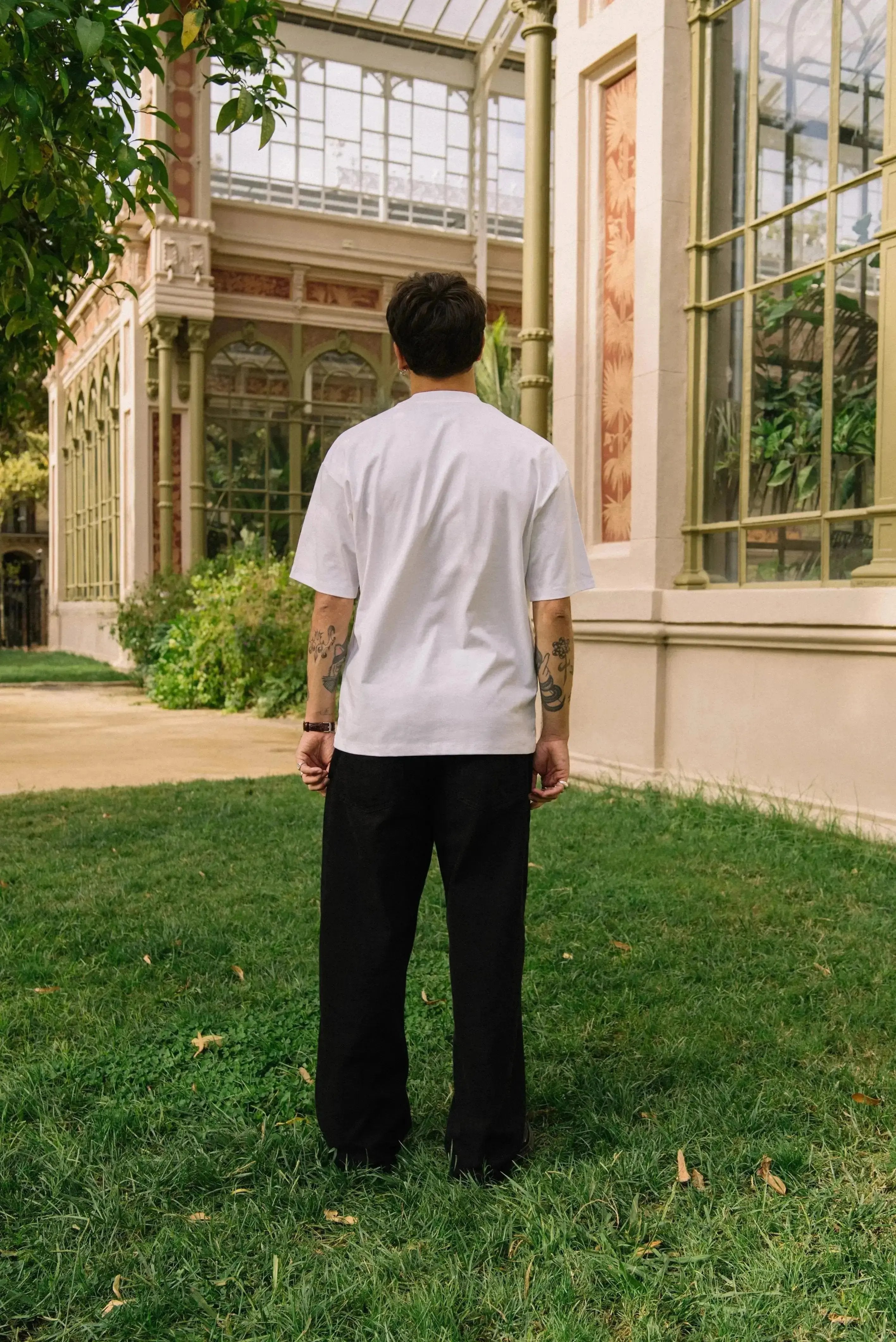 Portraits de Famille The Essentials The Tee Logo Embroidered Model 2