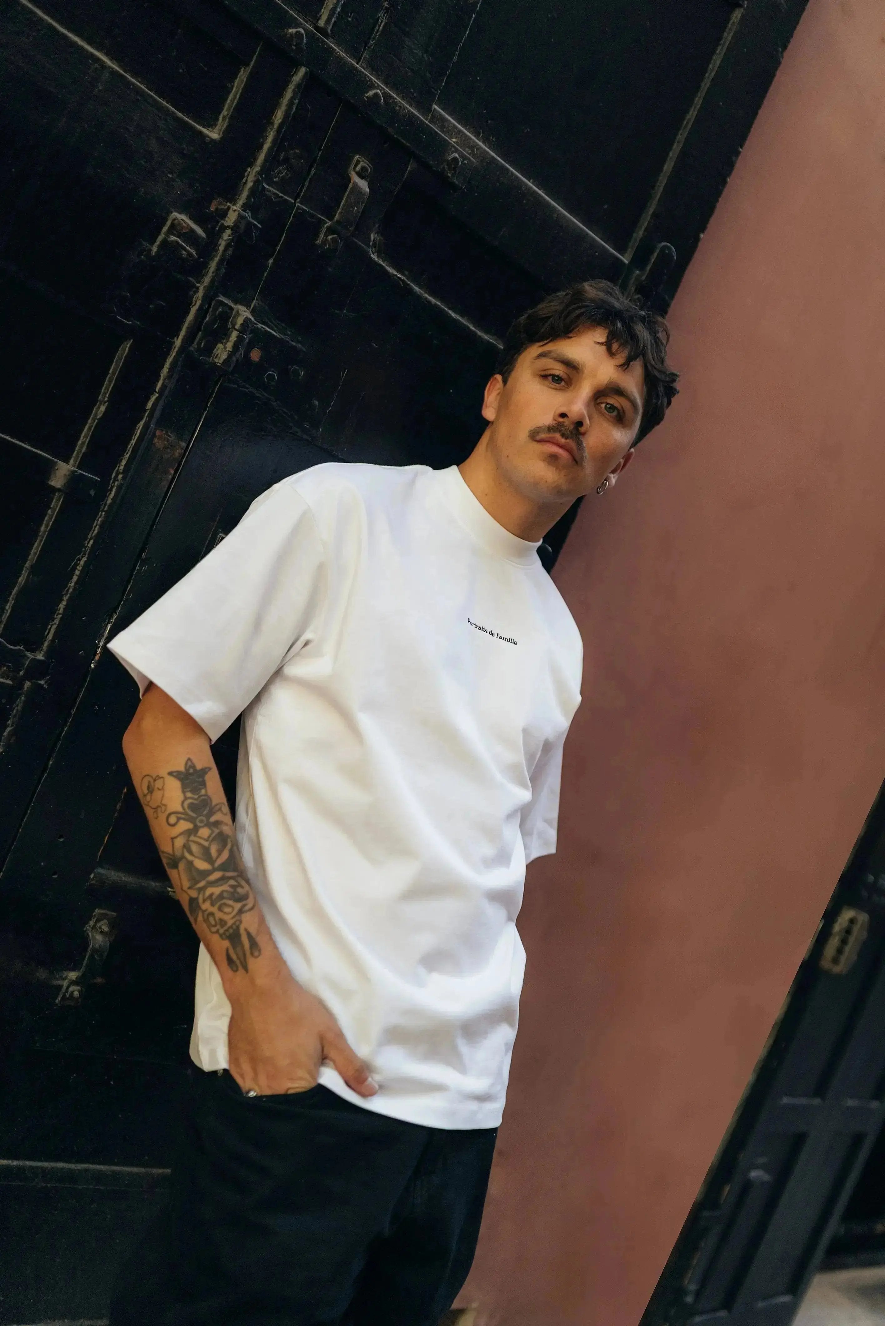 Portraits de Famille The Tee Logo Embroidered Model 4