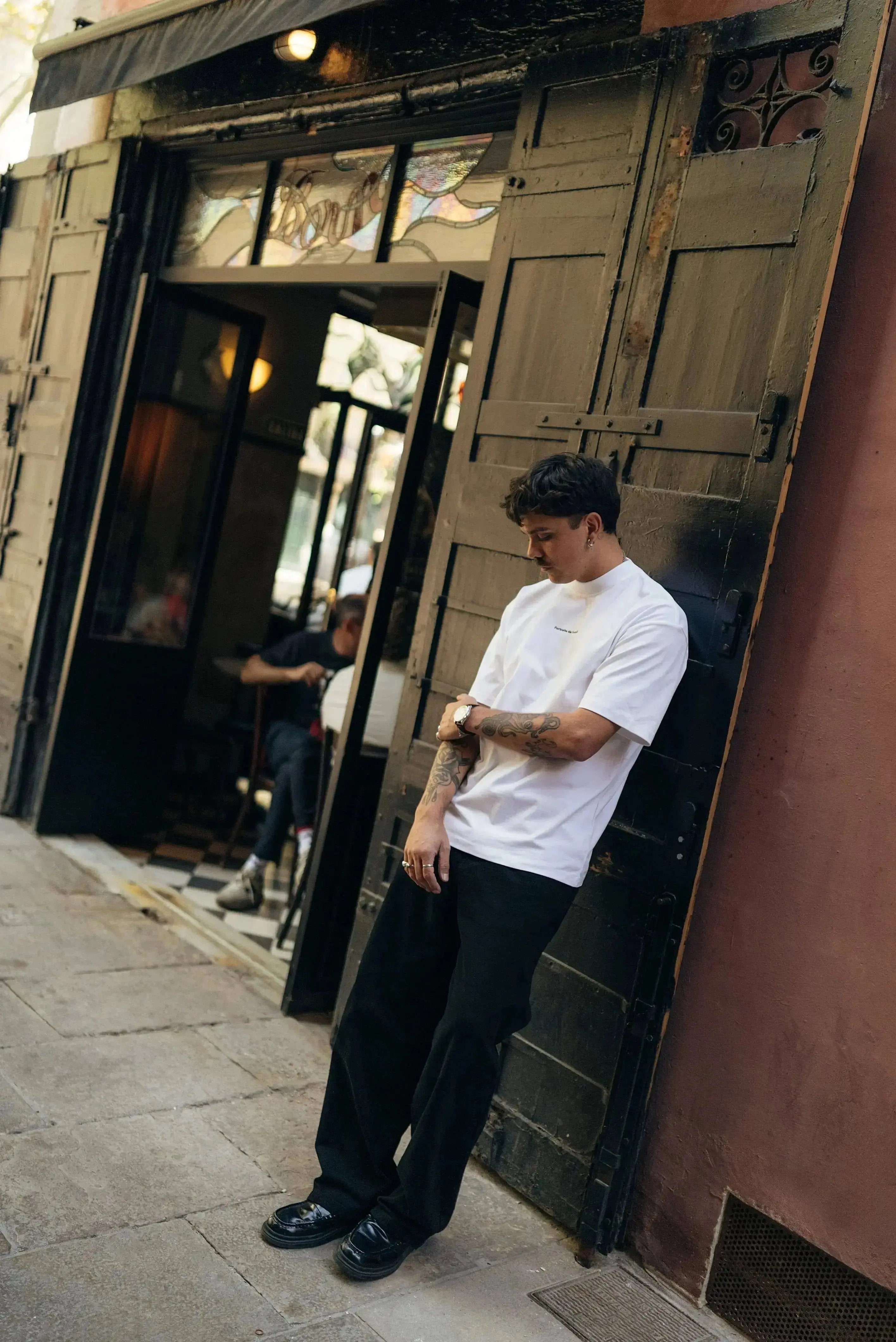 Portraits de Famille The Essentials The Tee Logo Embroidered Model 6