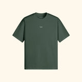 Portraits de Famille The Essentials The Tee Pass Forest Green Heavy Cotton Front