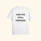 Portraits de Famille The Essentials The Tee Question Embroidered Off White Heavy Cotton Back