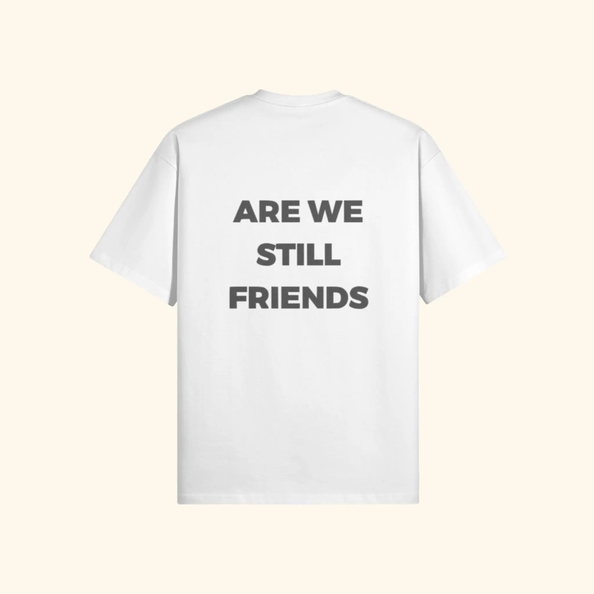 Portraits de Famille The Essentials The Tee Question Embroidered Off White Heavy Cotton Back