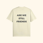 Portraits de Famille The Essentials The Tee Question Embroidered Pastel Cream Heavy Cotton Back