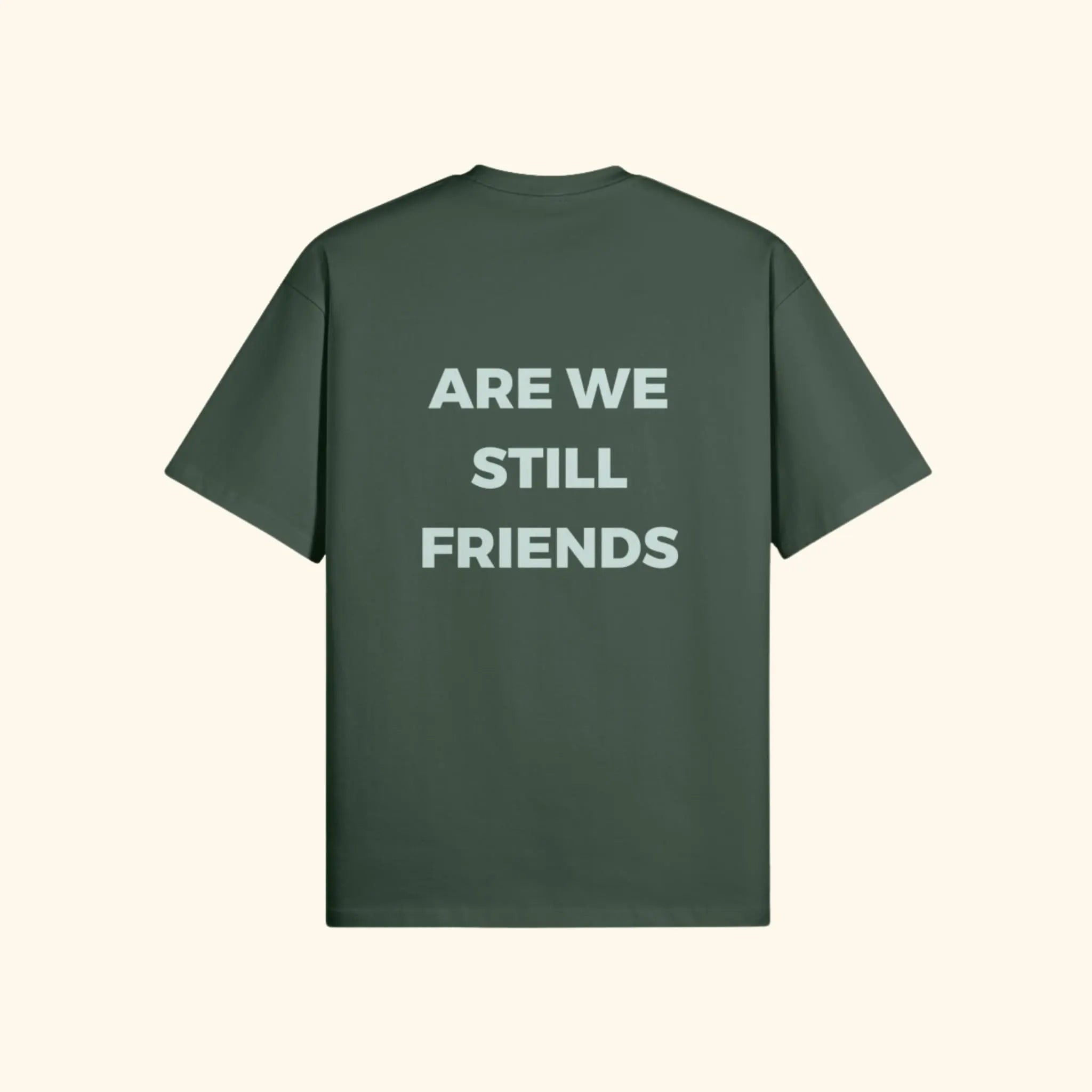 Portraits de Famille The Essentials The Tee Question Forest Green Heavy Cotton Back