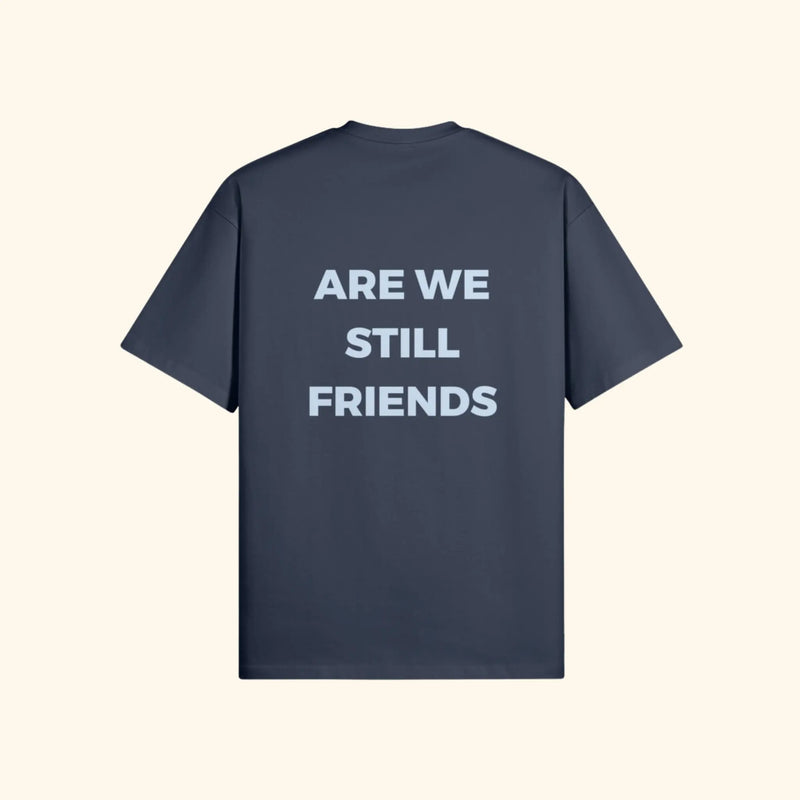 Portraits de Famille The Essentials The Tee Question Harbor Blue Heavy Cotton Back