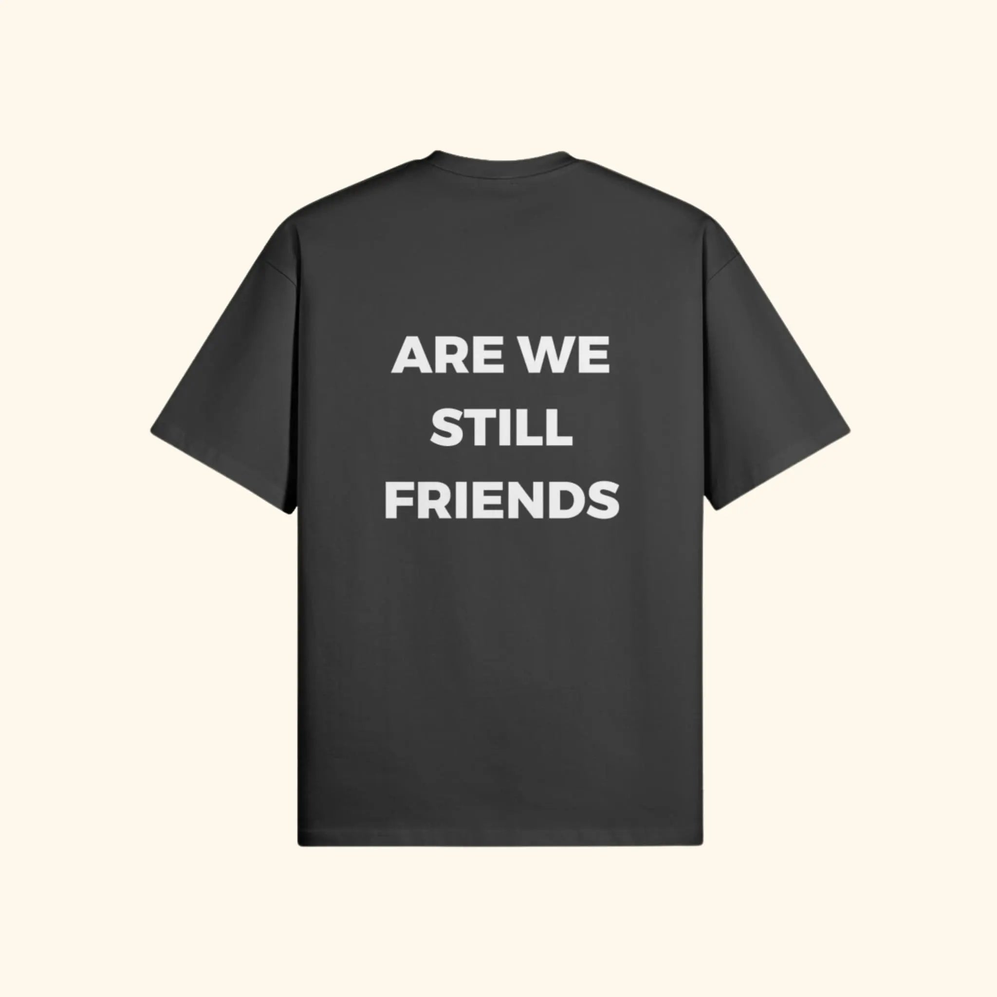 Portraits de Famille The Essentials The Tee Question Midnight Black Heavy Cotton Back