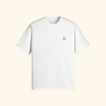 Portraits de Famille The Essentials The Tee Question Off White Heavy Cotton Front