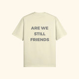 Portraits de Famille The Essentials The Tee Question Pastel Cream Heavy Cotton Back