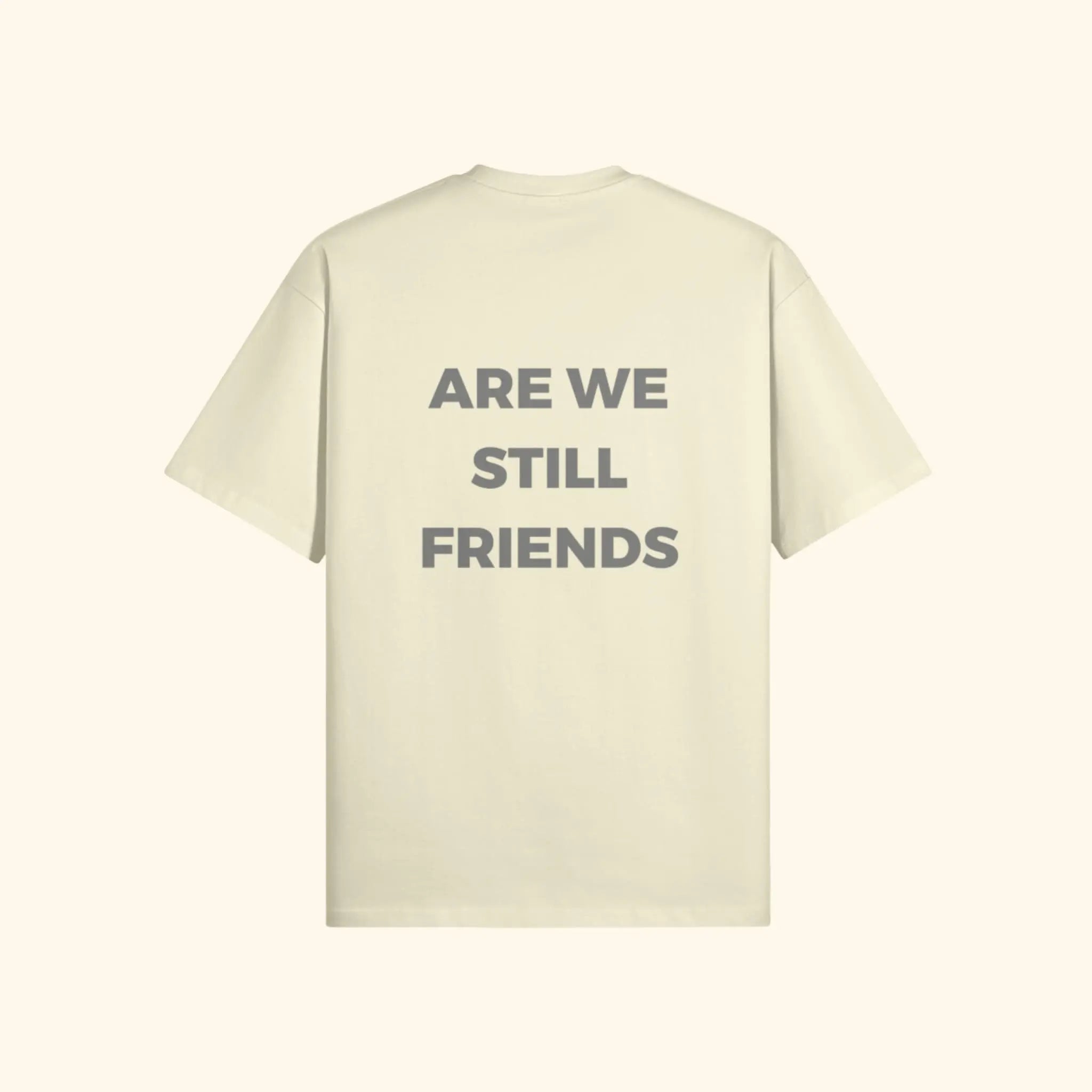 Portraits de Famille The Essentials The Tee Question Pastel Cream Heavy Cotton Back