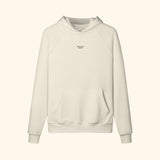 Portraits de Famille The Hoodie 1 Year Anniversary Pastel Beige Heavy Cotton Front